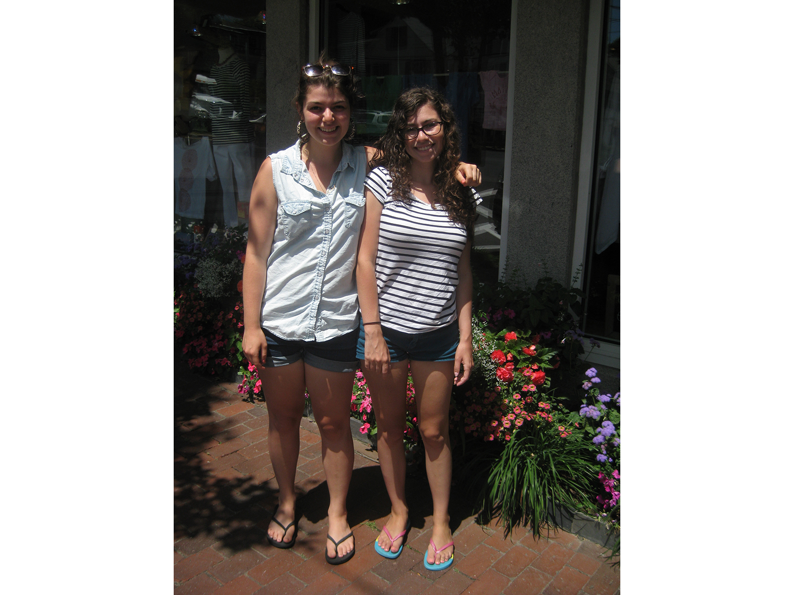 Emalie and Sara